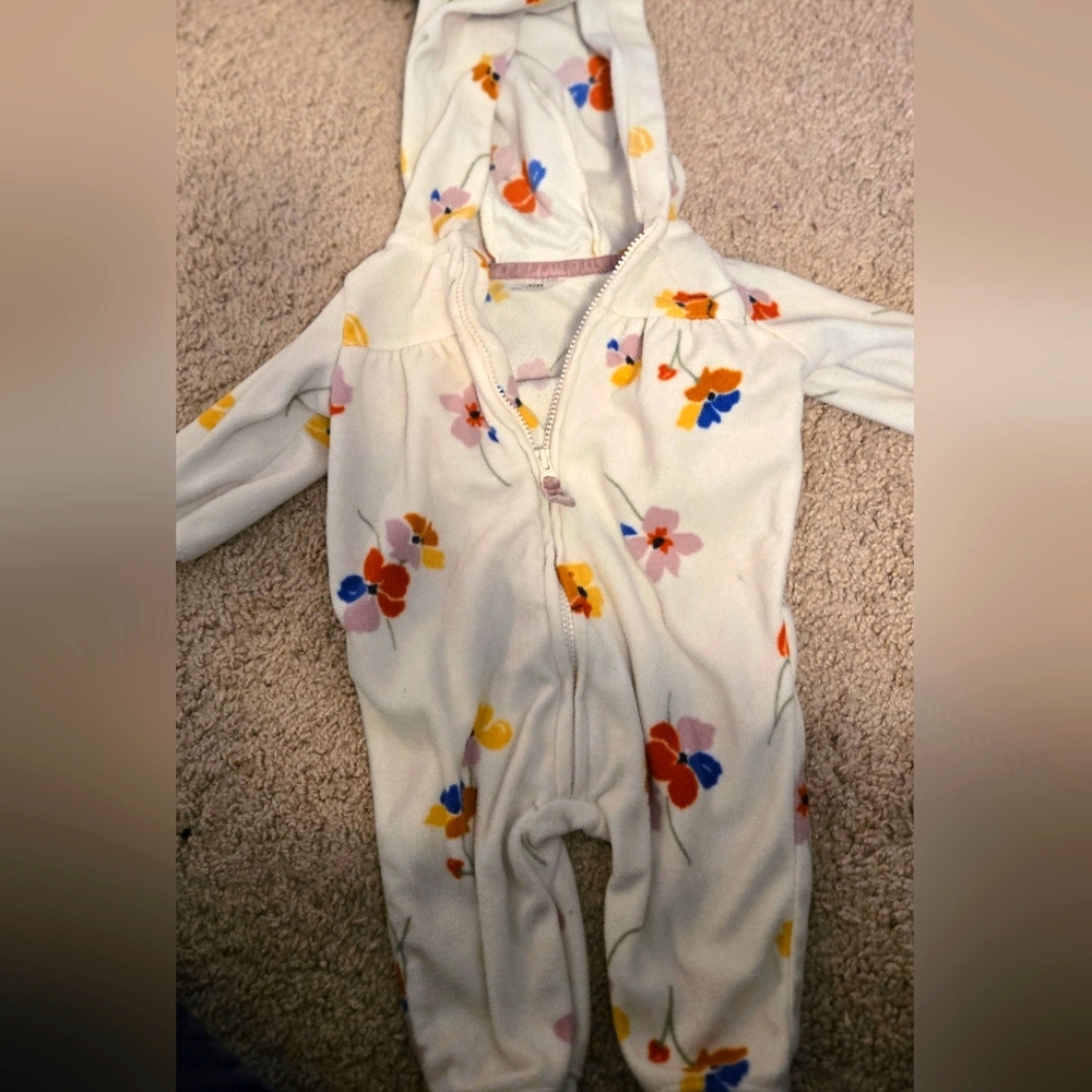 Floral Baby One Piece